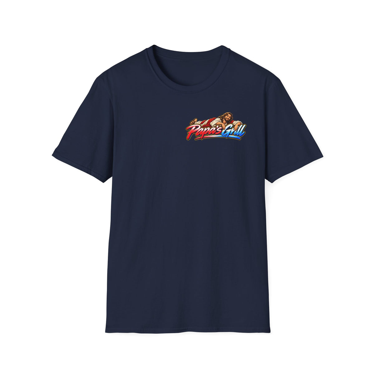 Papa's Grill — Signature Logo Tee