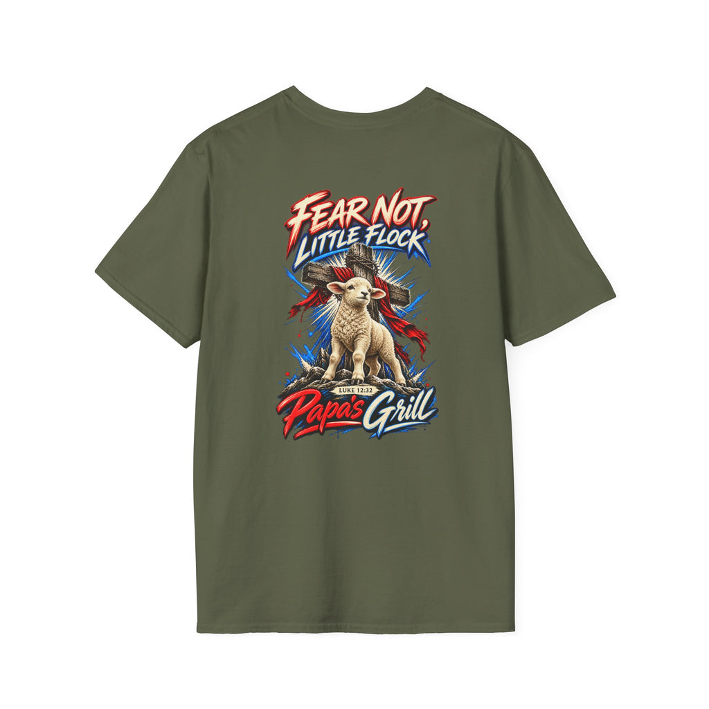 Papa's Grill — Fear Not Little Flock Tee