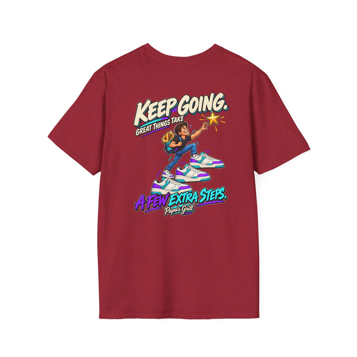 Papa's Grill — Keep Going Tee