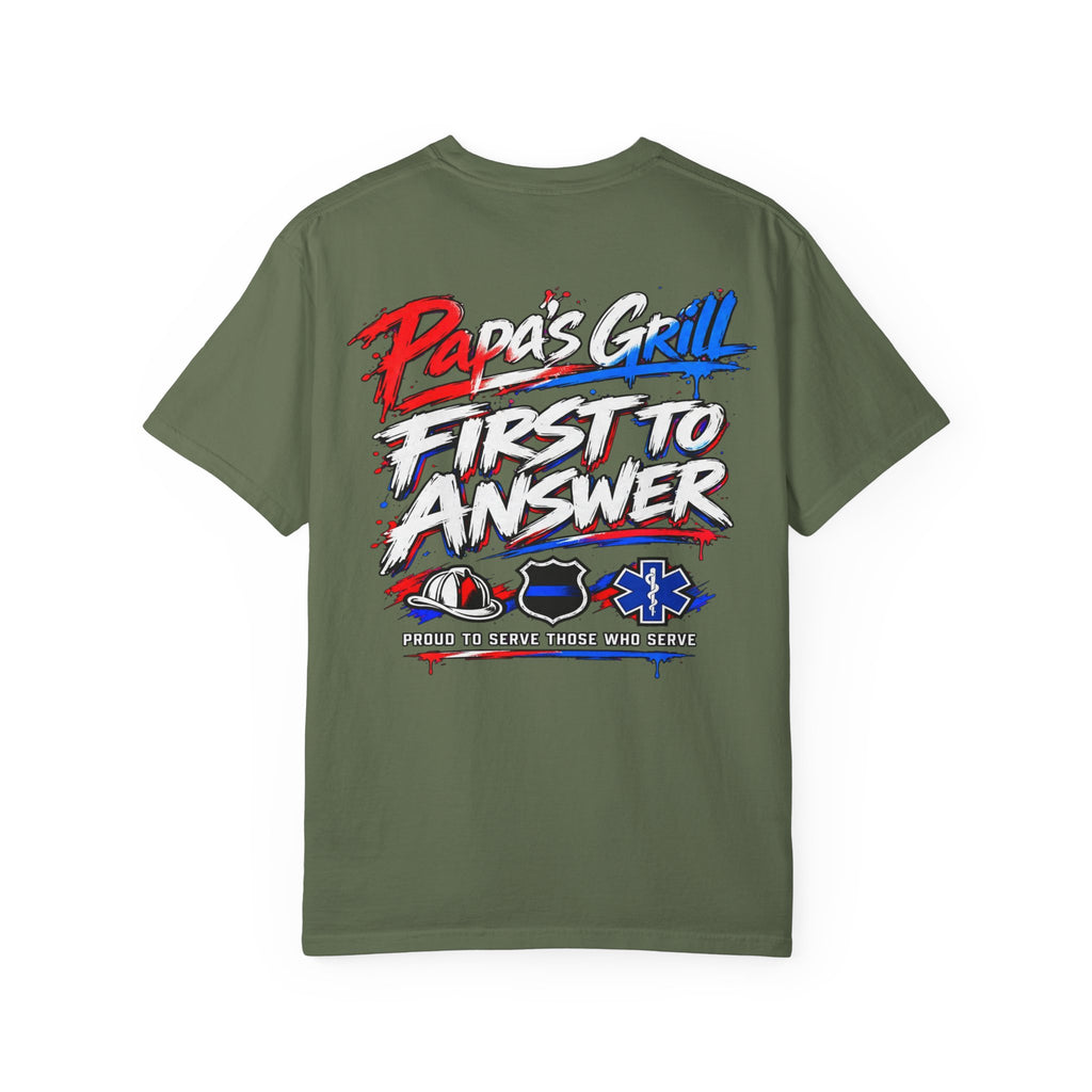 Papa's Grill — First To Answer Tee