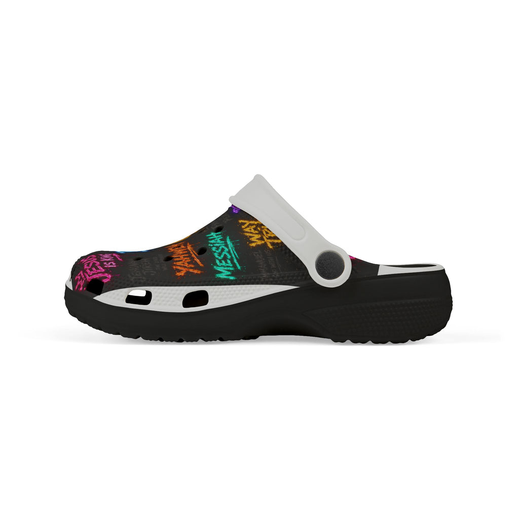 Papa's Grill — Names of Jesus Kid's Clogs