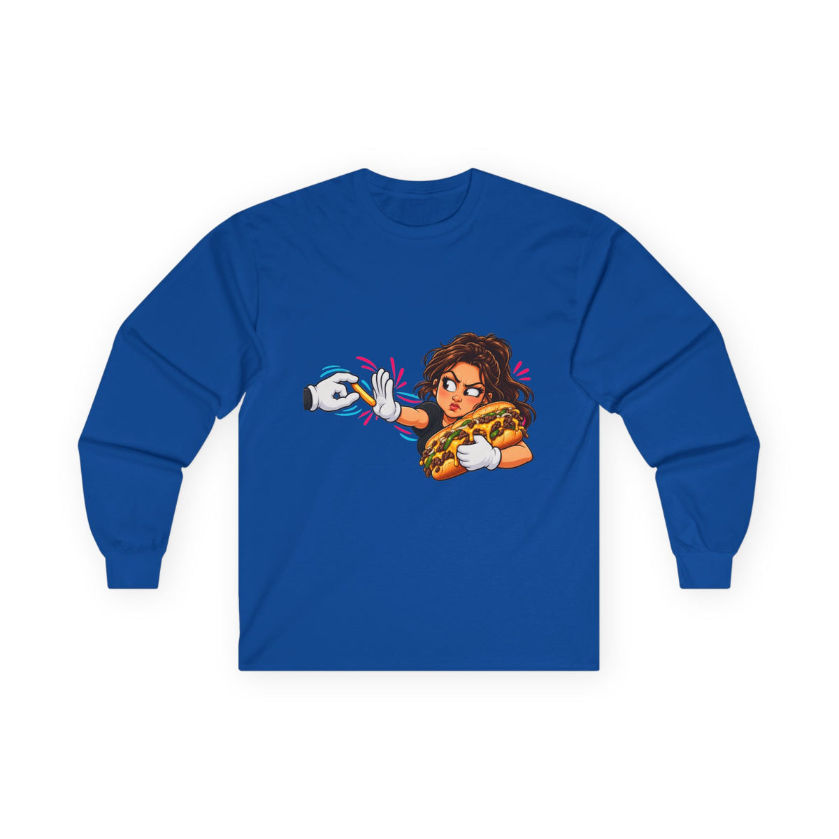 Papa's Grill — I'm Just Here For The Buns Long Sleeve Tee