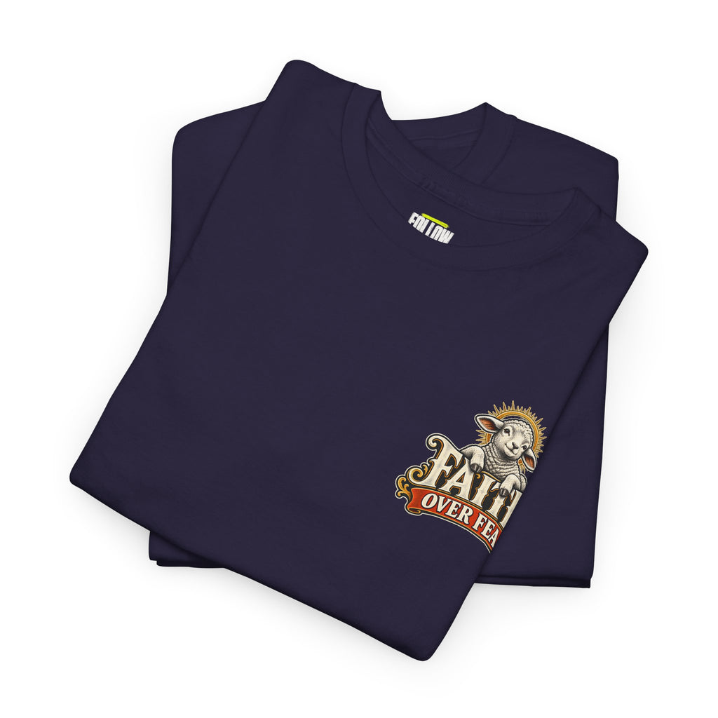 Papa's Grill — Faith Over Fear Tee