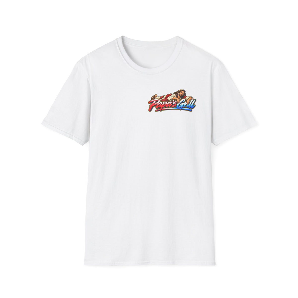 Papa's Grill — Signature Logo Tee