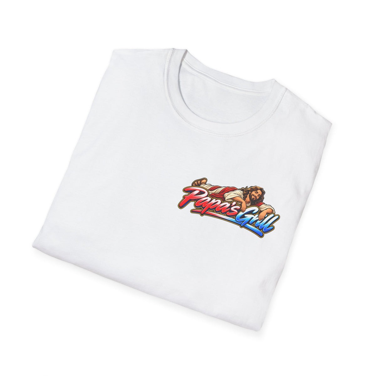 Papa's Grill — Signature Logo Tee