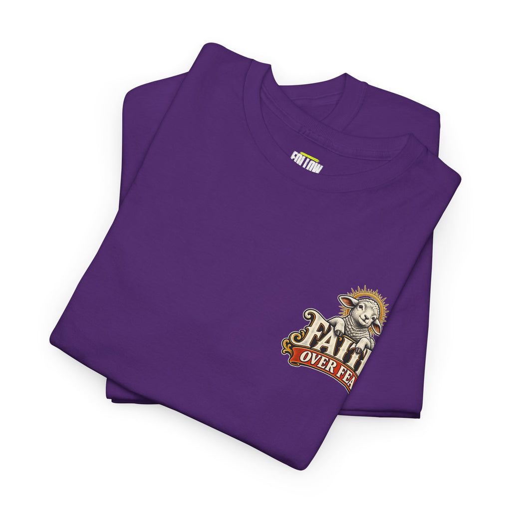 Papa's Grill — Faith Over Fear Tee