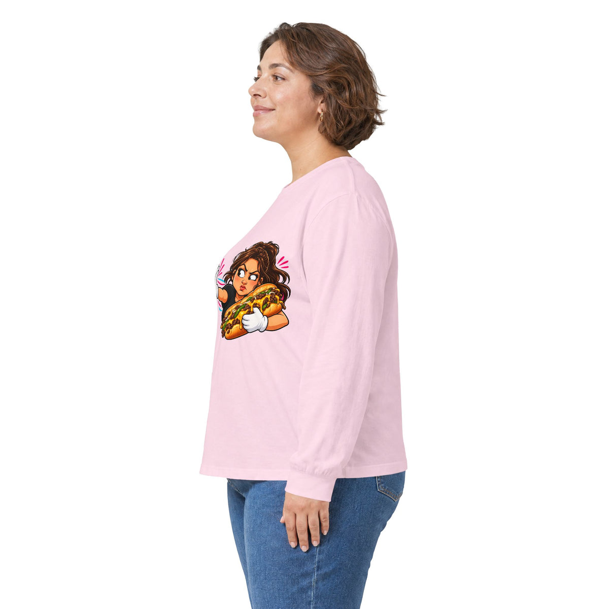 Papa's Grill — I'm Just Here For The Buns Long Sleeve Tee