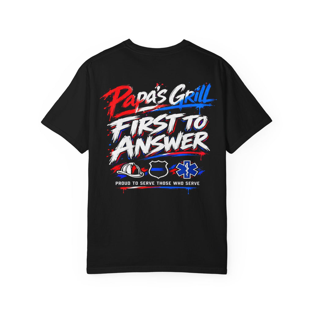 Papa's Grill — First To Answer Tee