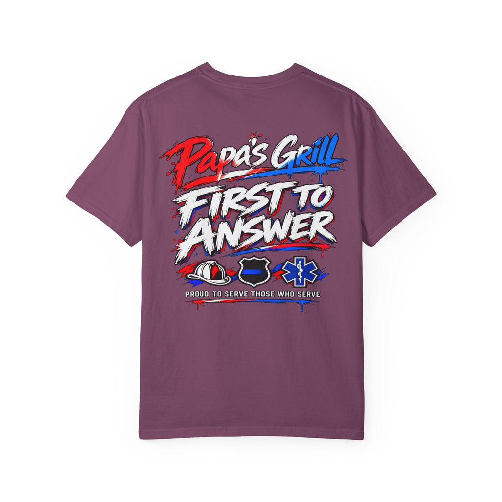 Papa's Grill — First To Answer Tee