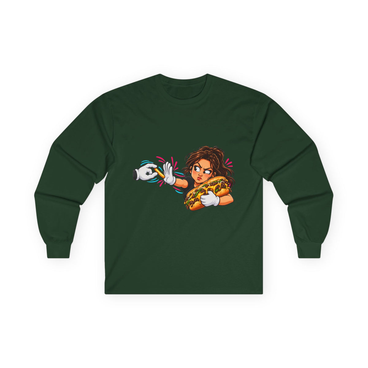 Papa's Grill — I'm Just Here For The Buns Long Sleeve Tee
