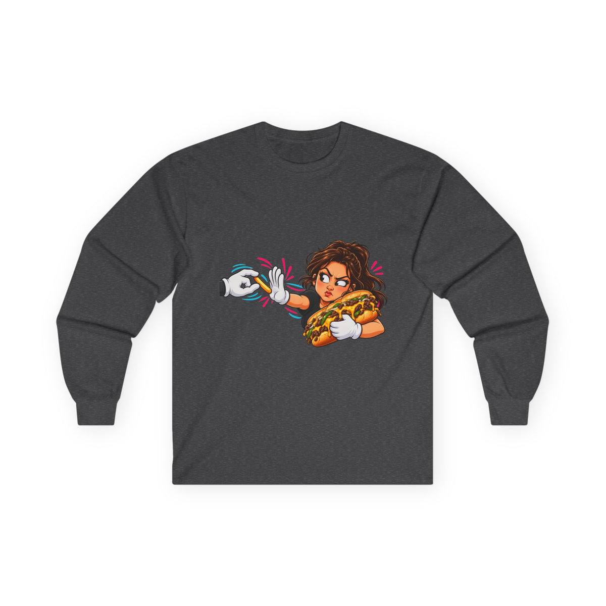 Papa's Grill — I'm Just Here For The Buns Long Sleeve Tee