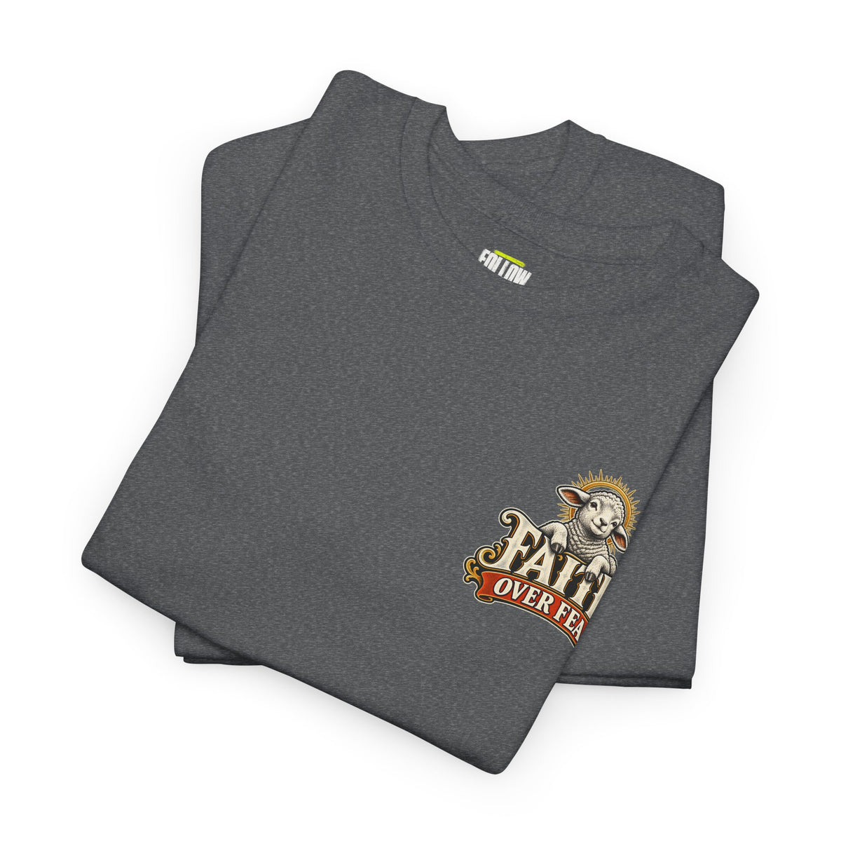 Papa's Grill — Faith Over Fear Tee