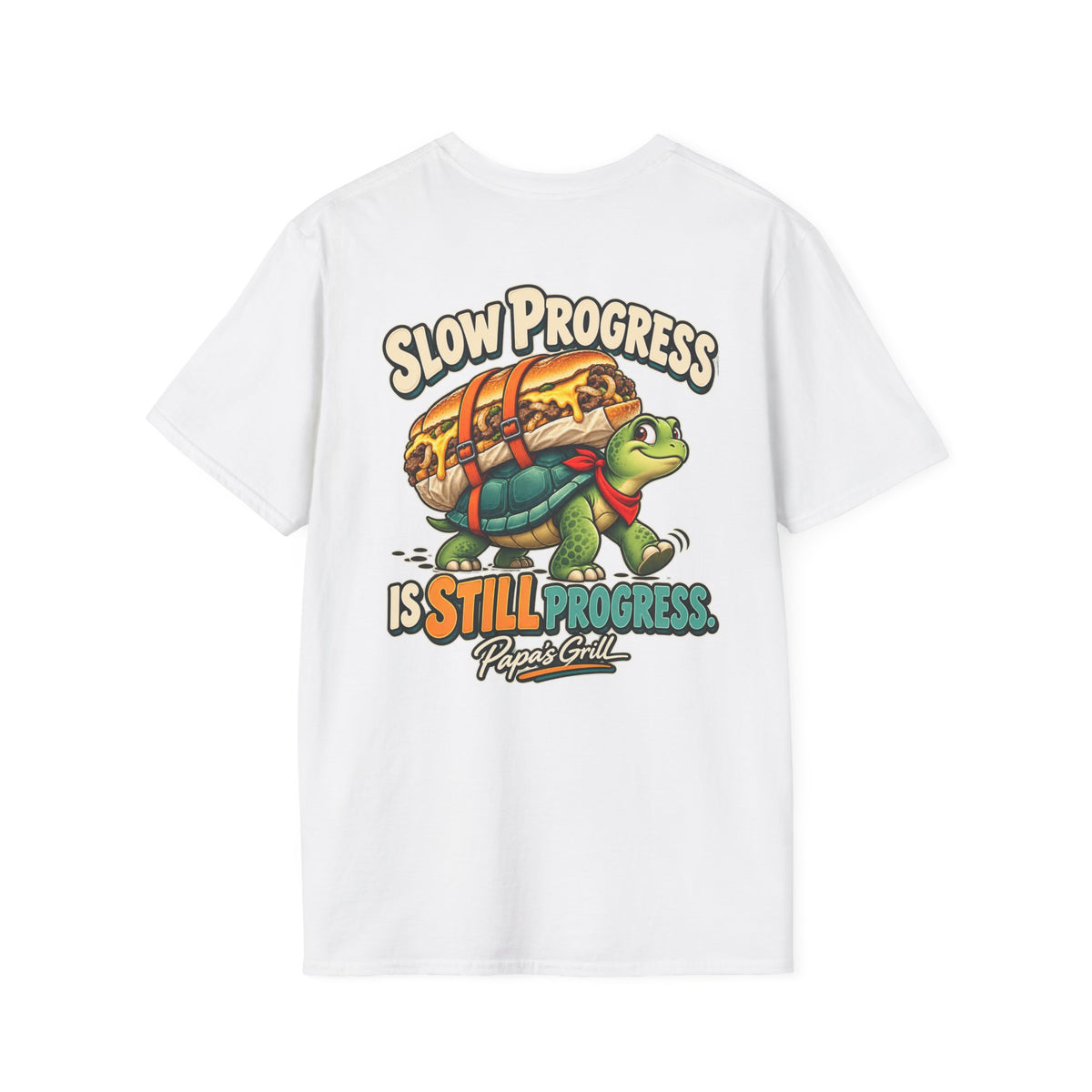 Papa's Grill — Slow Progress Tee