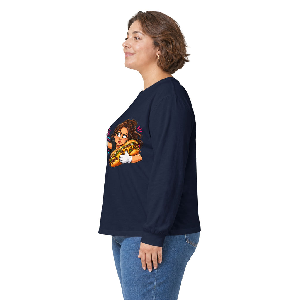 Papa's Grill — I'm Just Here For The Buns Long Sleeve Tee