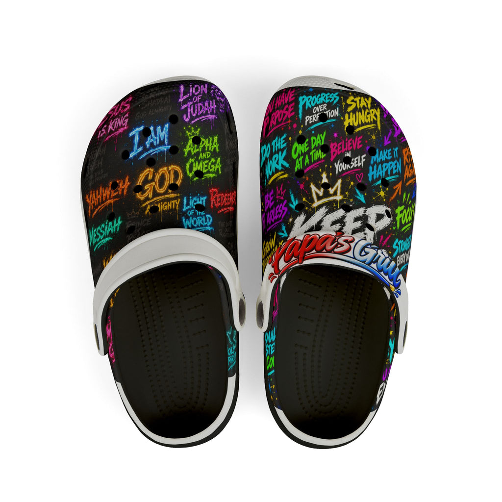 Papa's Grill — Names of Jesus Kid's Clogs