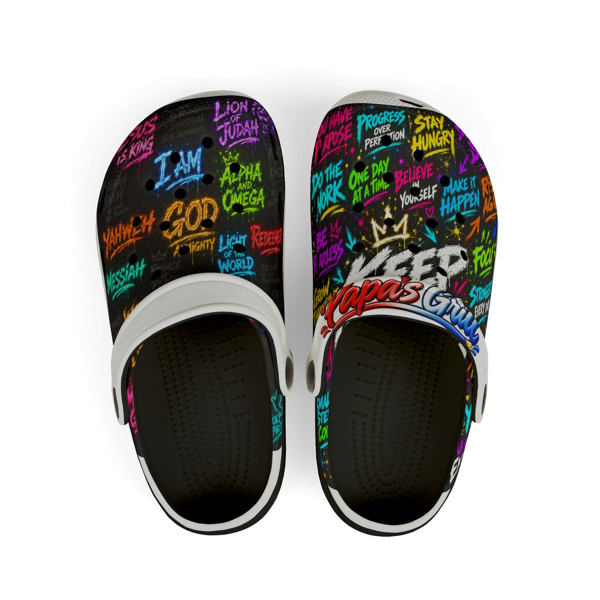 Papa's Grill — Names of Jesus Kid's Clogs