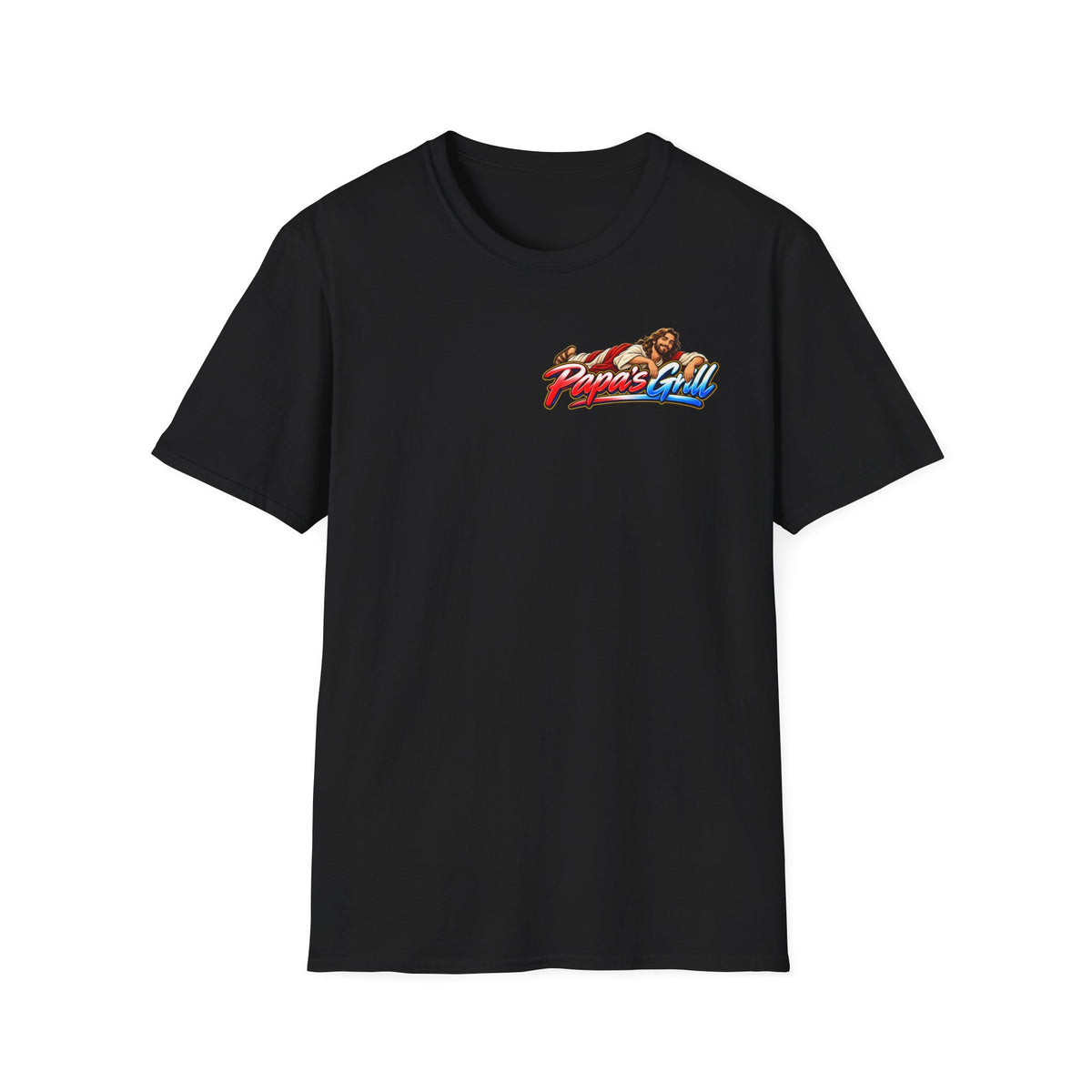 Papa's Grill — Signature Logo Tee