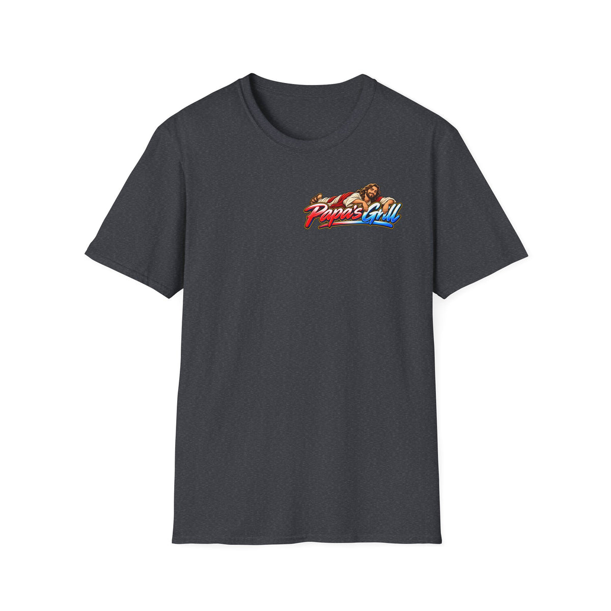 Papa's Grill — Signature Logo Tee