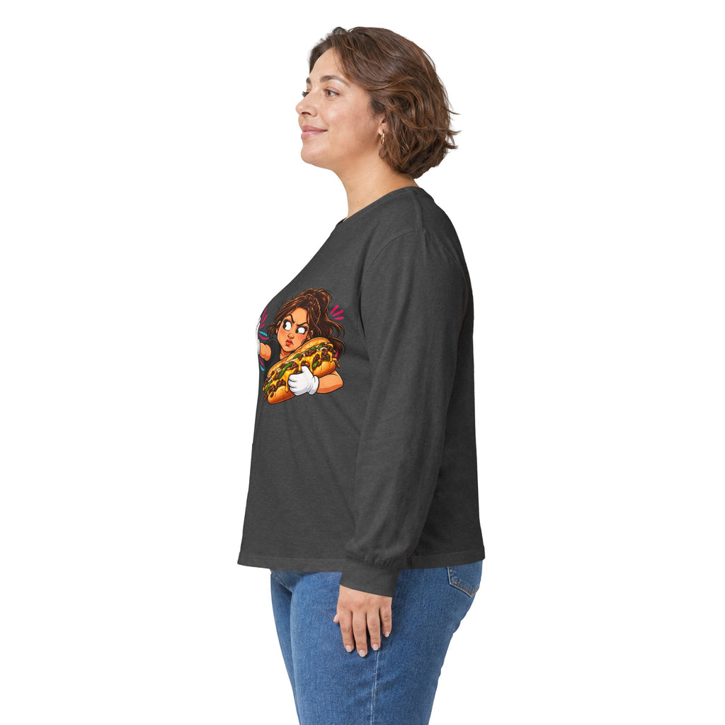 Papa's Grill — I'm Just Here For The Buns Long Sleeve Tee