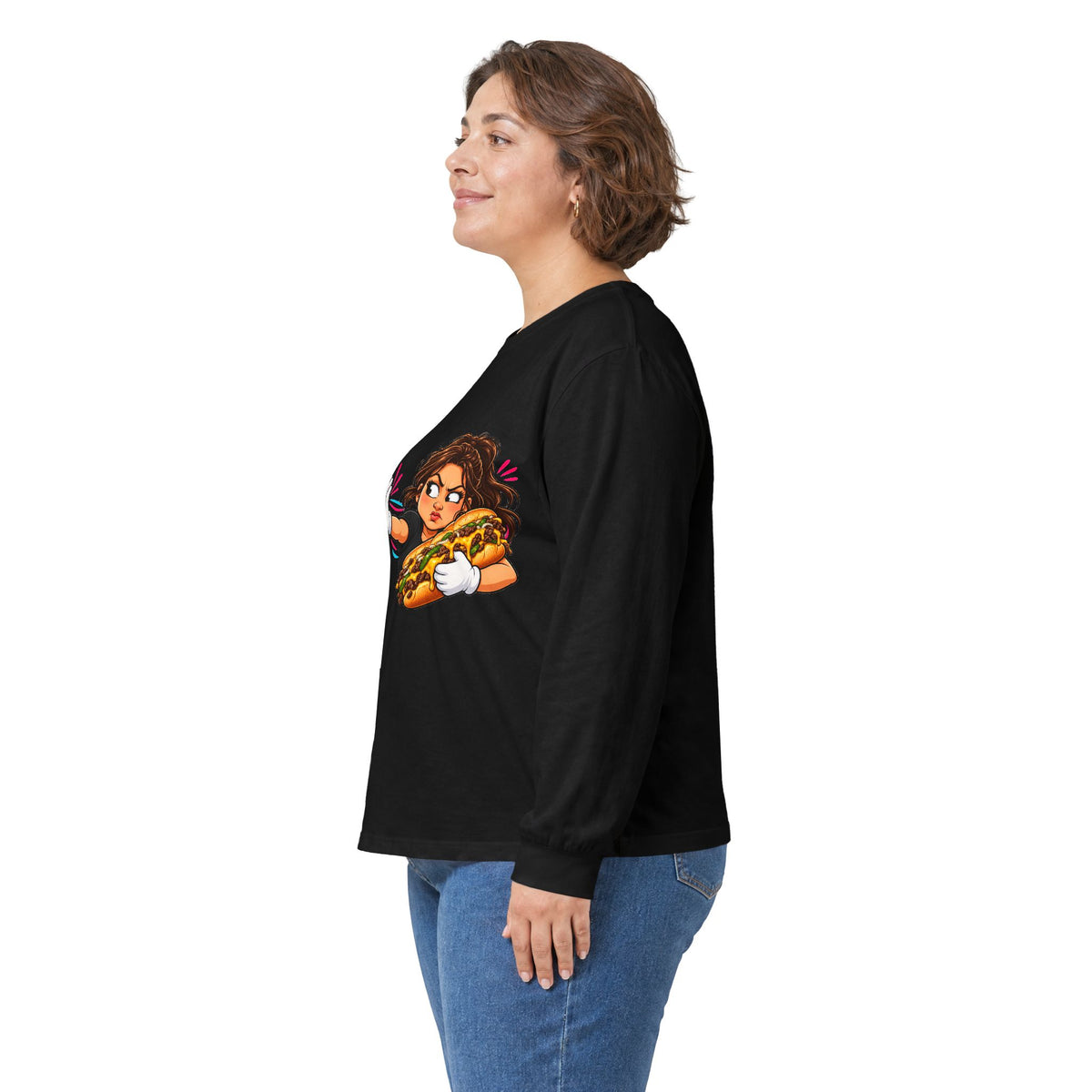 Papa's Grill — I'm Just Here For The Buns Long Sleeve Tee