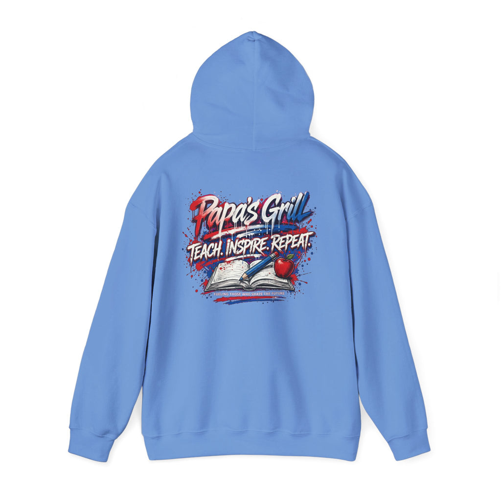Papa's Grill — Teach Inspire Repeat Hoodie