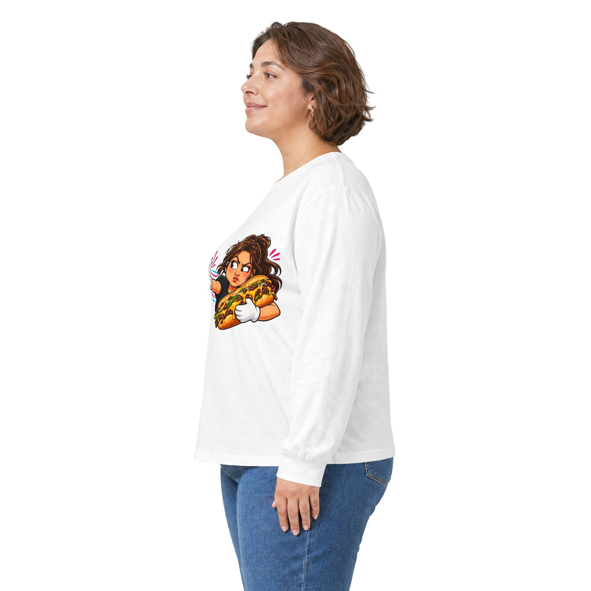 Papa's Grill — I'm Just Here For The Buns Long Sleeve Tee