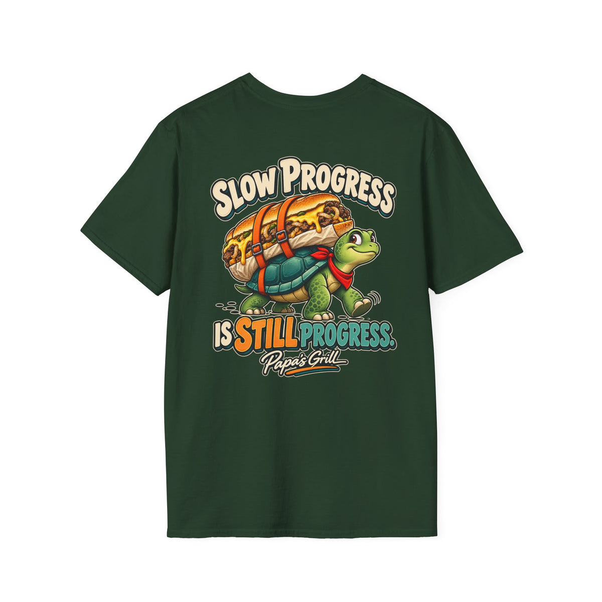 Papa's Grill — Slow Progress Tee