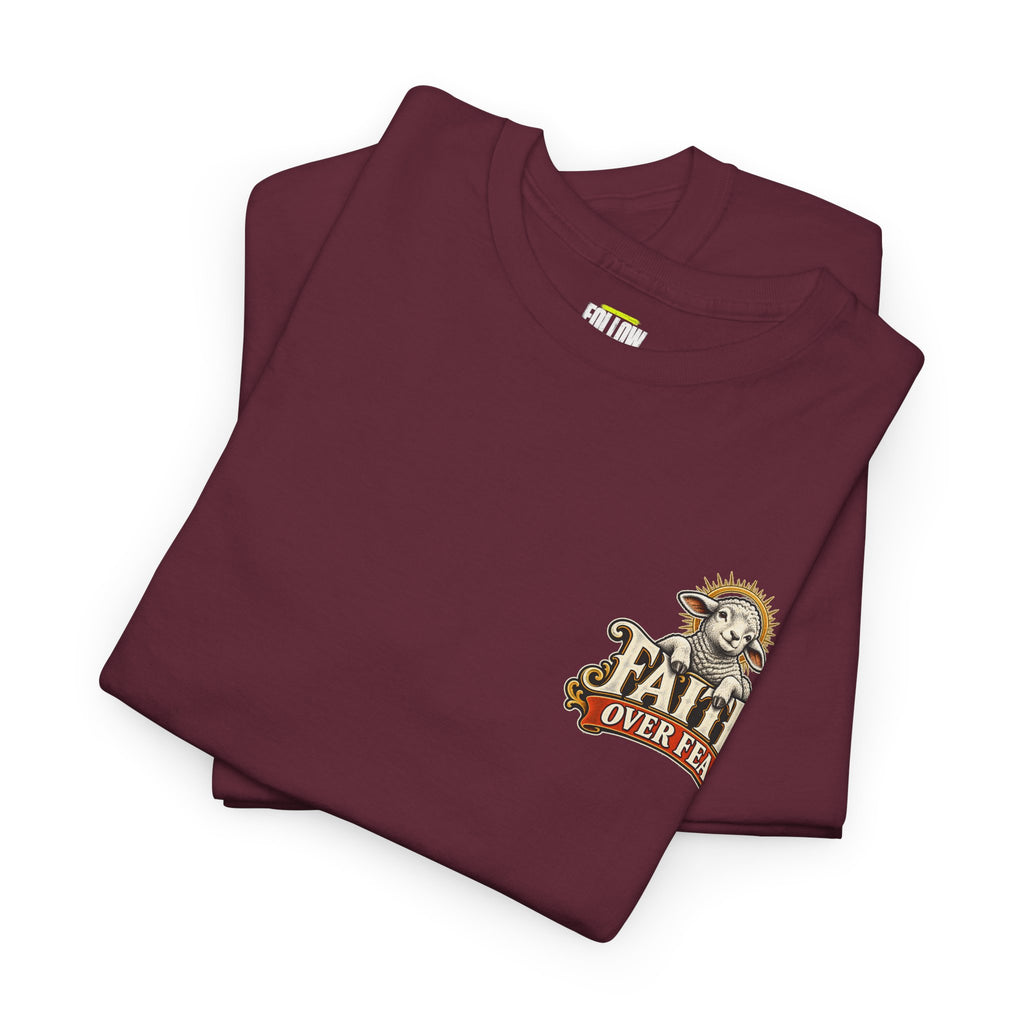 Papa's Grill — Faith Over Fear Tee