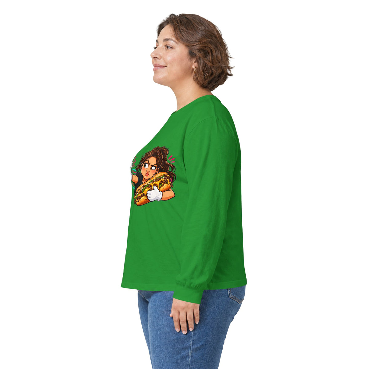 Papa's Grill — I'm Just Here For The Buns Long Sleeve Tee