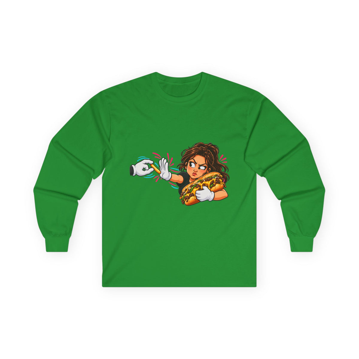 Papa's Grill — I'm Just Here For The Buns Long Sleeve Tee