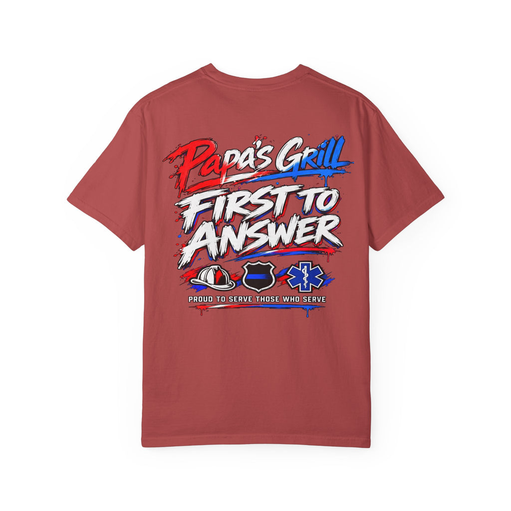 Papa's Grill — First To Answer Tee