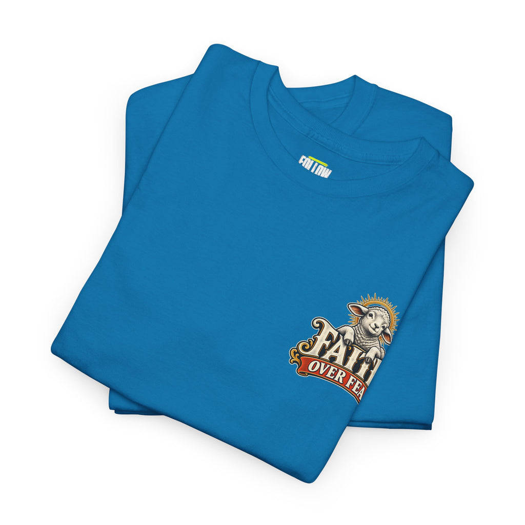 Papa's Grill — Faith Over Fear Tee