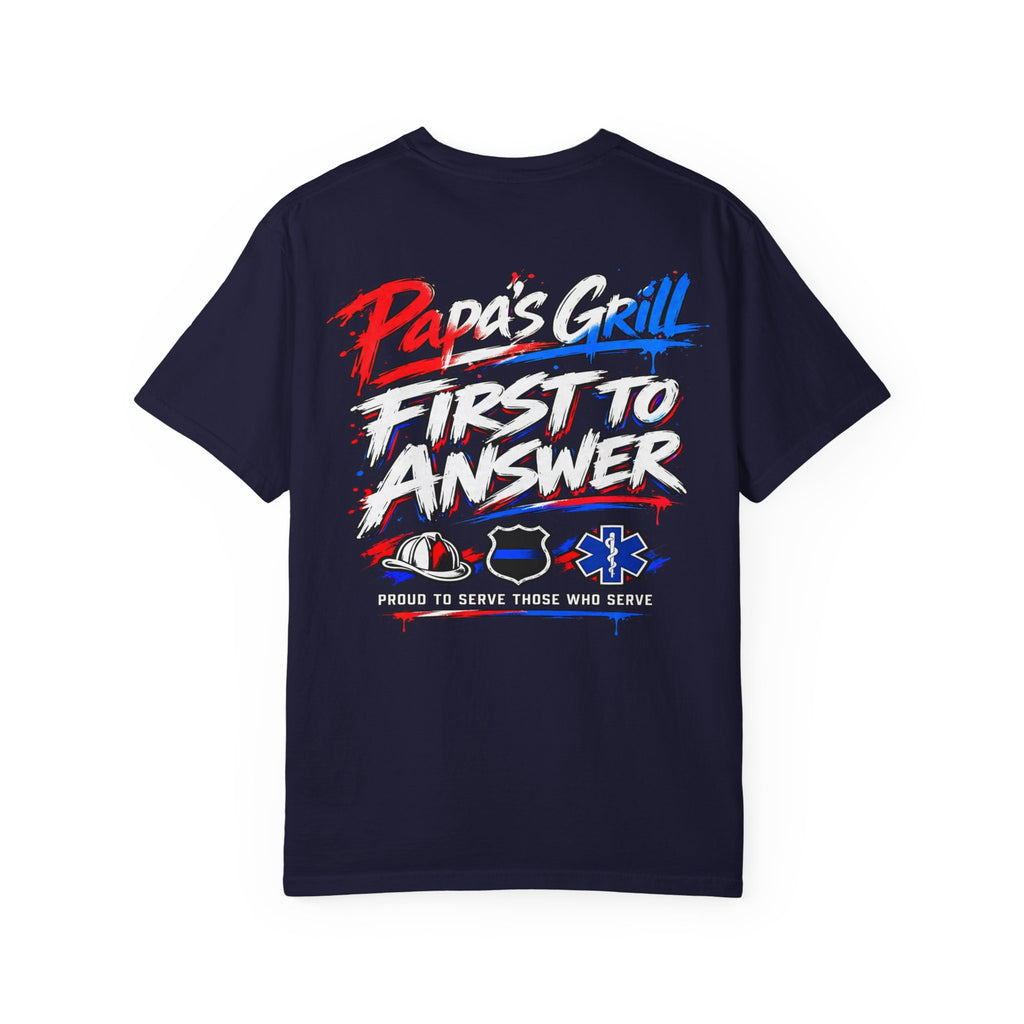 Papa's Grill — First To Answer Tee