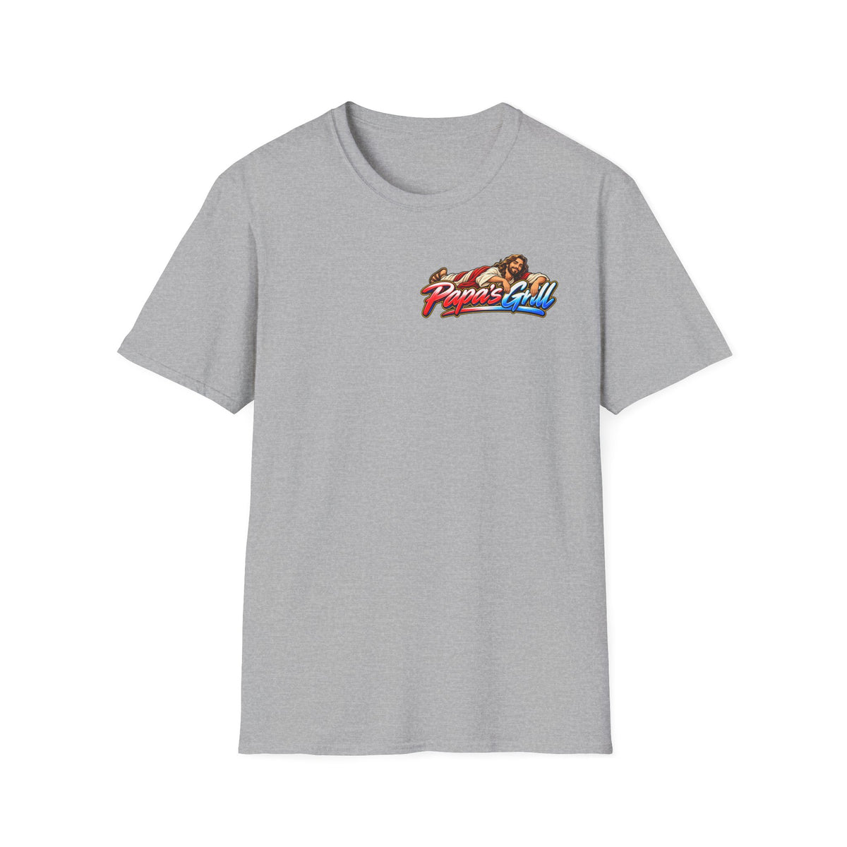 Papa's Grill — Signature Logo Tee