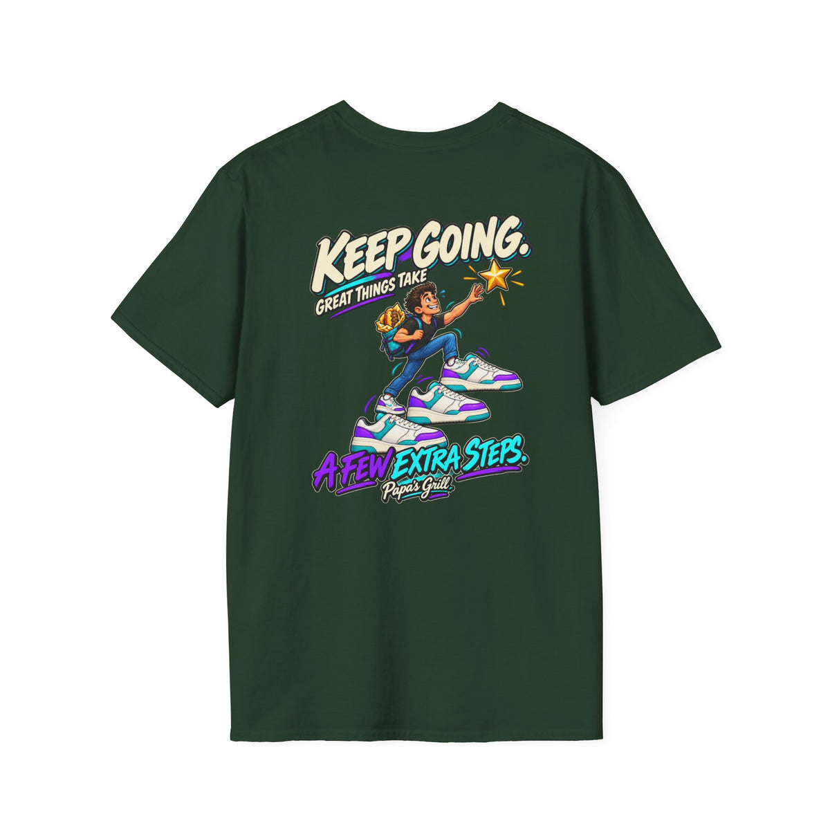 Papa's Grill — Keep Going Tee