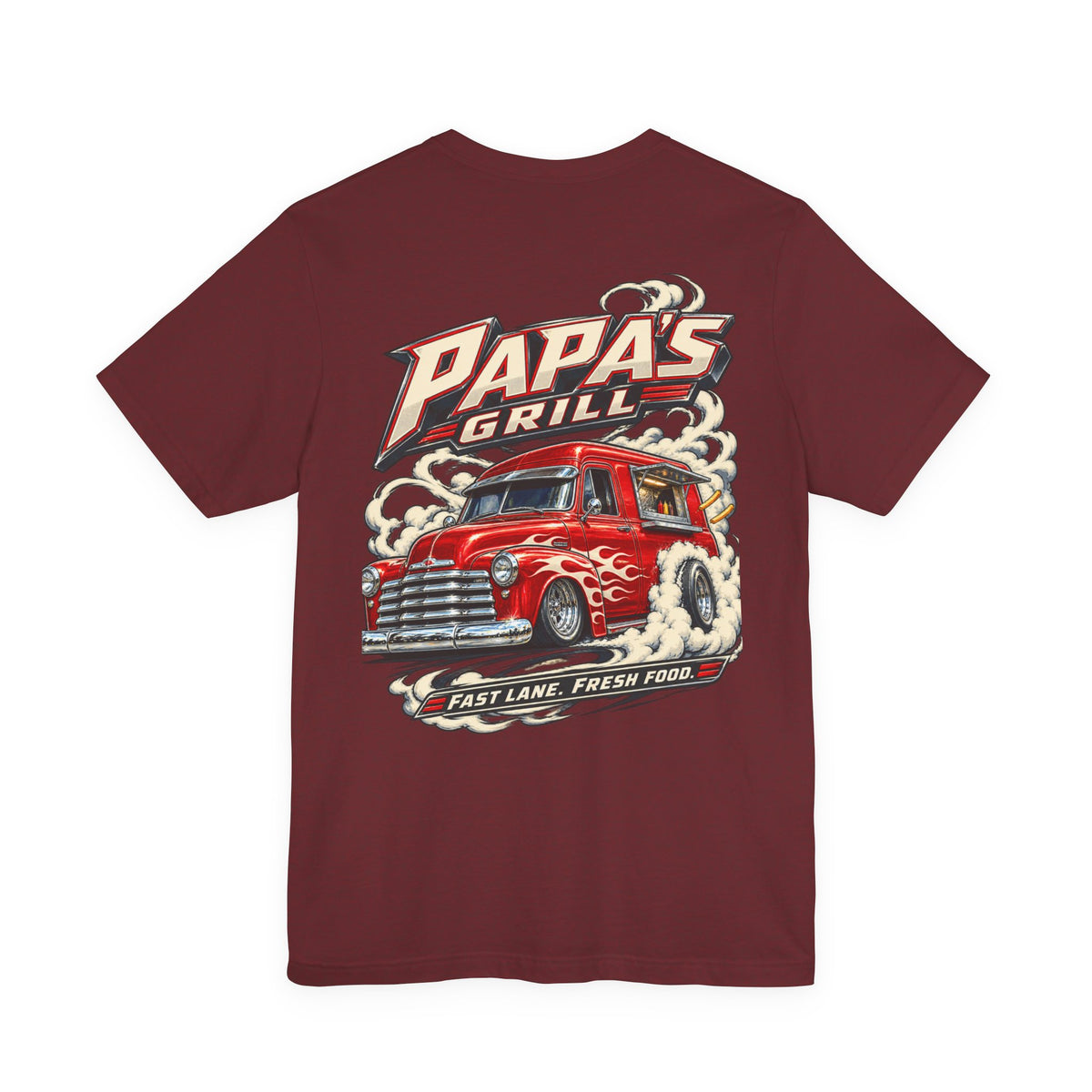 Papa's Grill — Fast Lane Fresh Food Tee