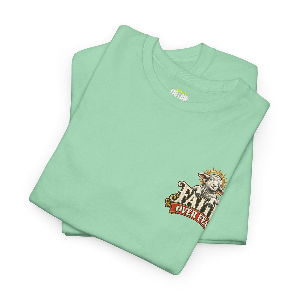 Papa's Grill — Faith Over Fear Tee