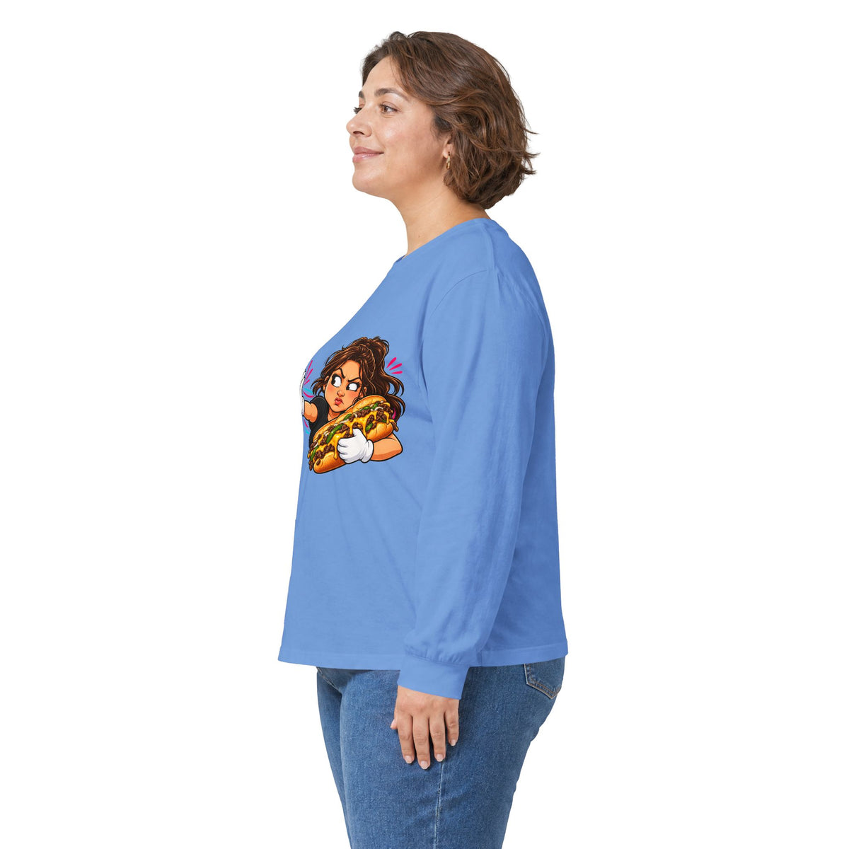 Papa's Grill — I'm Just Here For The Buns Long Sleeve Tee