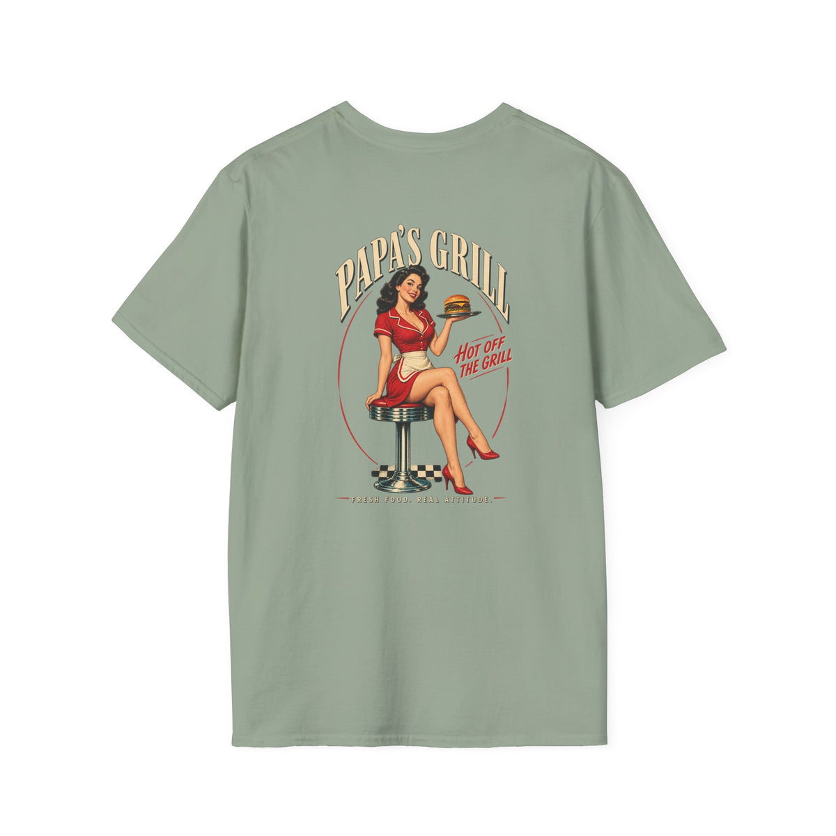 Papa's Grill — Hot Off The Grill Tee