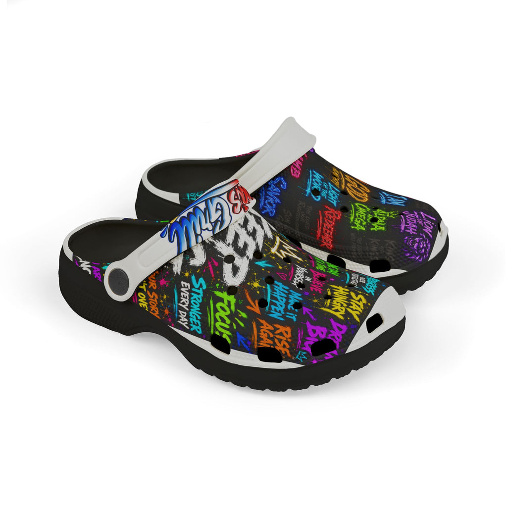 Papa's Grill — Names of Jesus Kid's Clogs