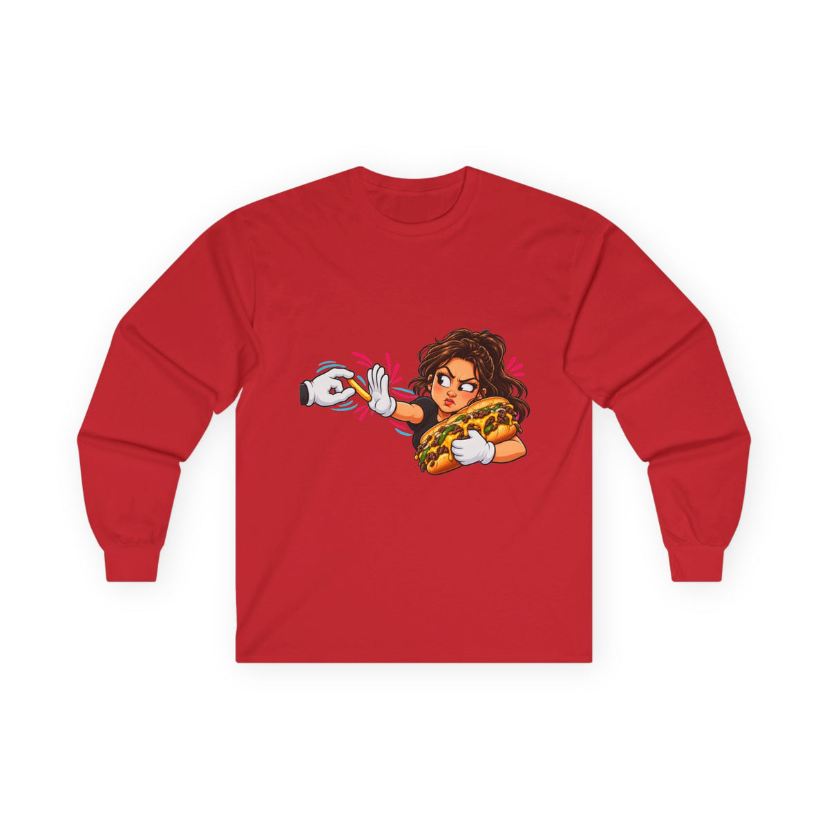 Papa's Grill — I'm Just Here For The Buns Long Sleeve Tee