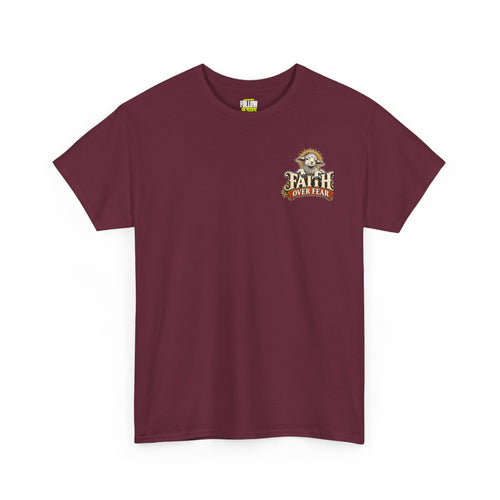Papa's Grill — Faith Over Fear Tee