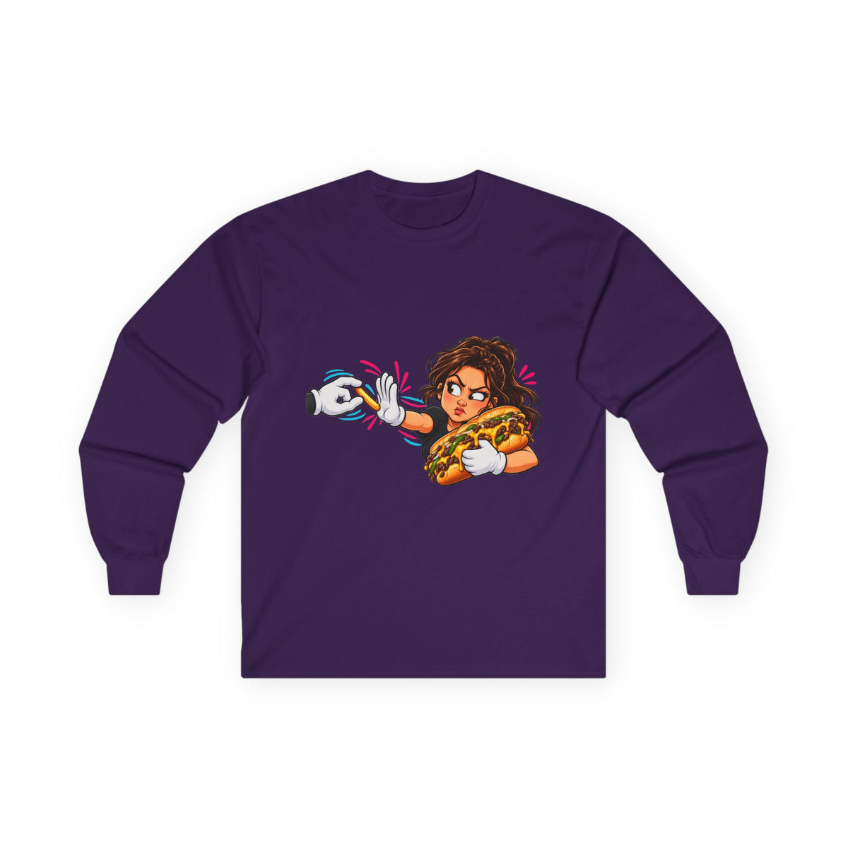 Papa's Grill — I'm Just Here For The Buns Long Sleeve Tee