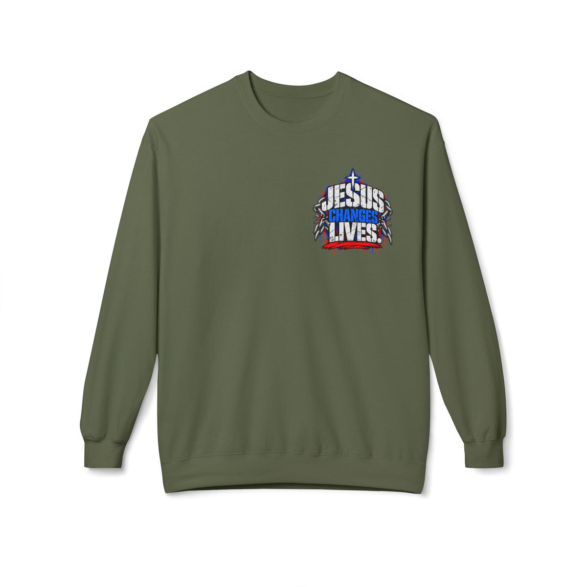 Unisex Midweight Softstyle Fleece Crewneck Sweatshirt