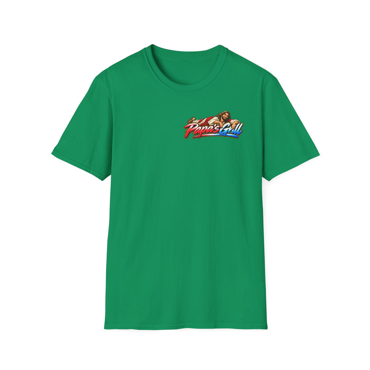 Papa's Grill — Signature Logo Tee