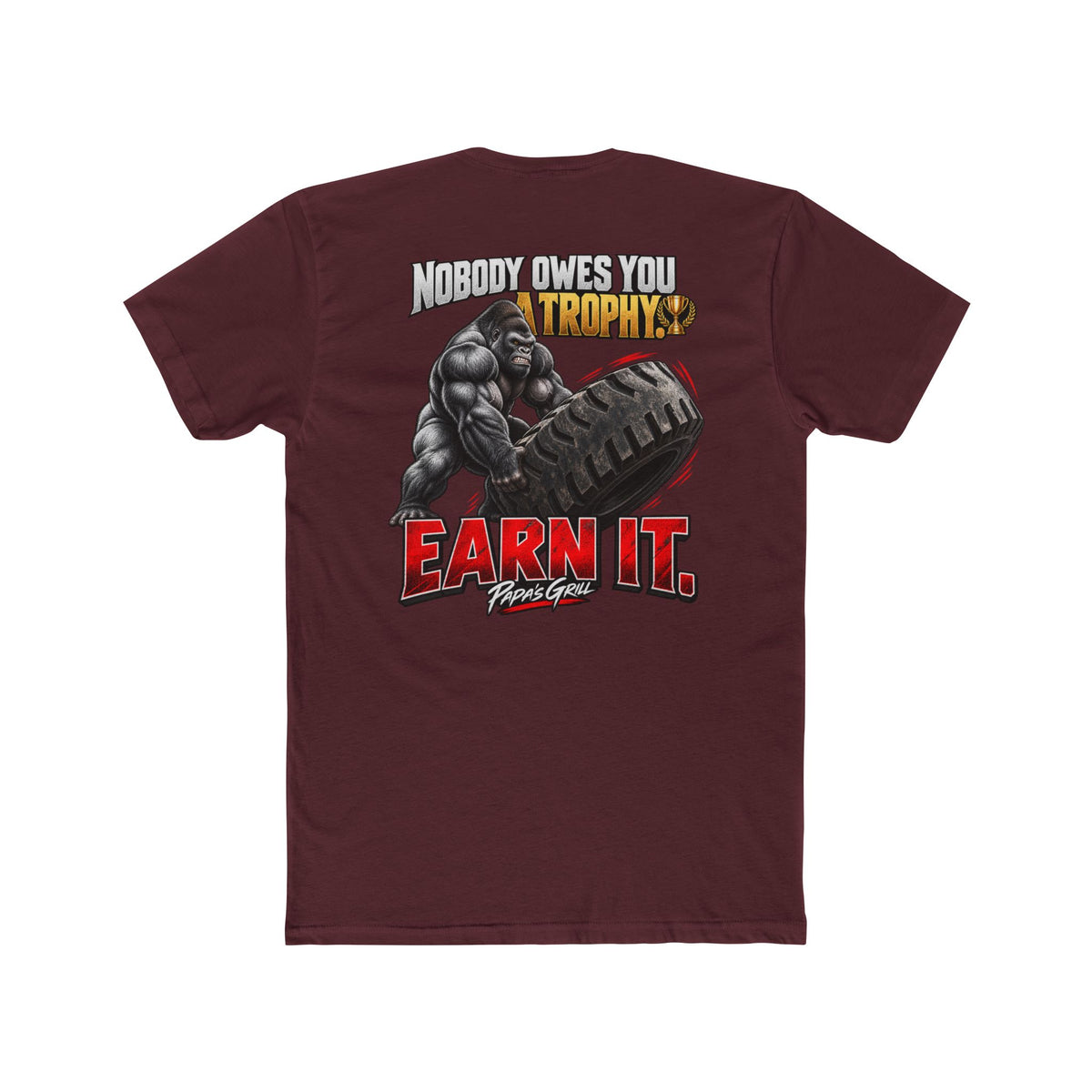 Papa's Grill — Put In The Work Tee