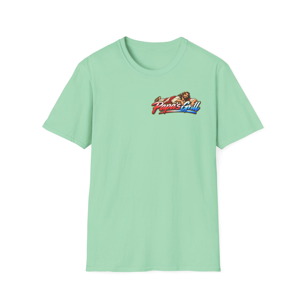 Papa's Grill — Signature Logo Tee