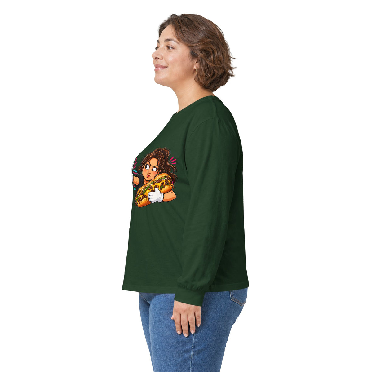 Papa's Grill — I'm Just Here For The Buns Long Sleeve Tee
