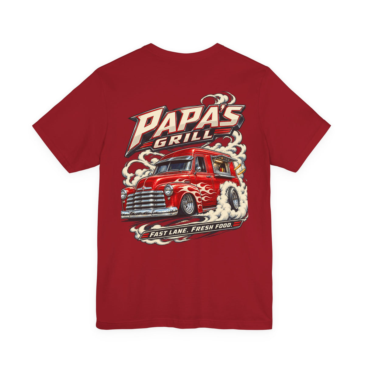 Papa's Grill — Fast Lane Fresh Food Tee