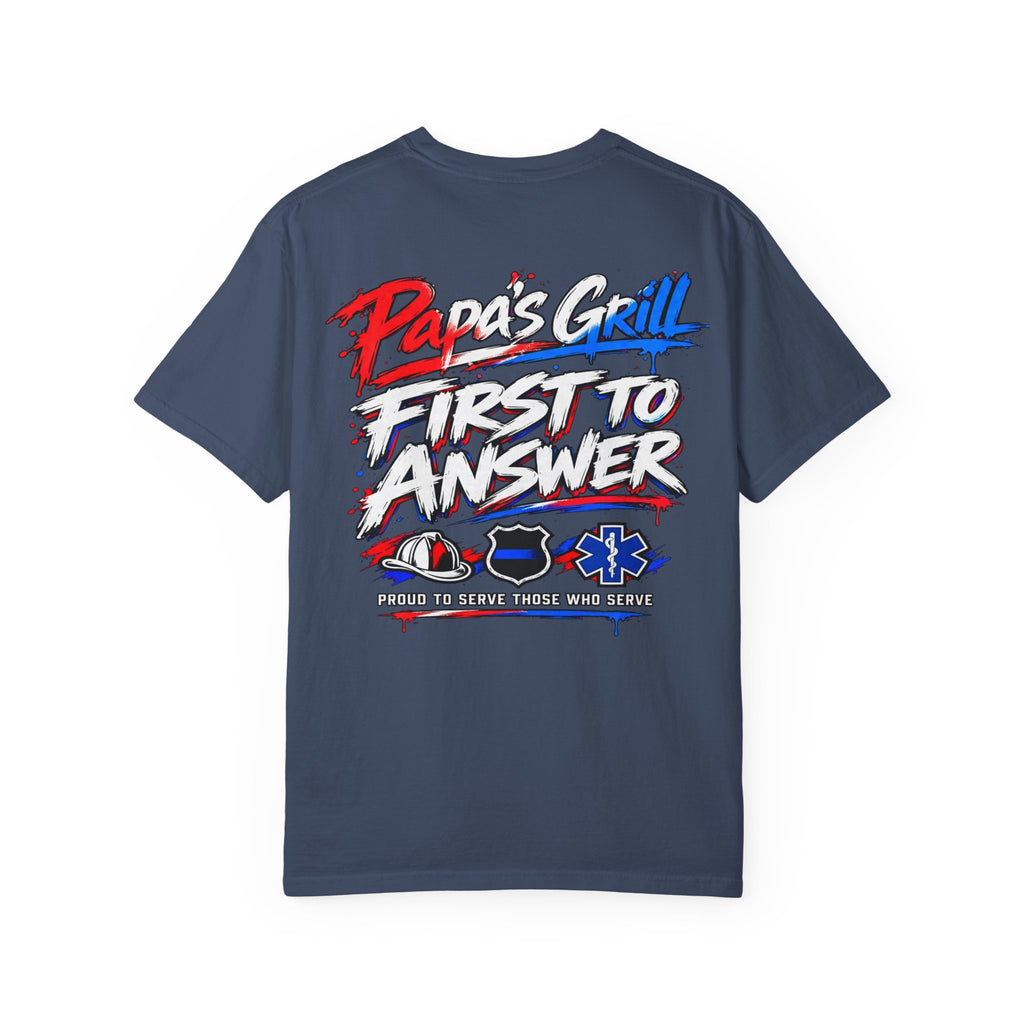 Papa's Grill — First To Answer Tee
